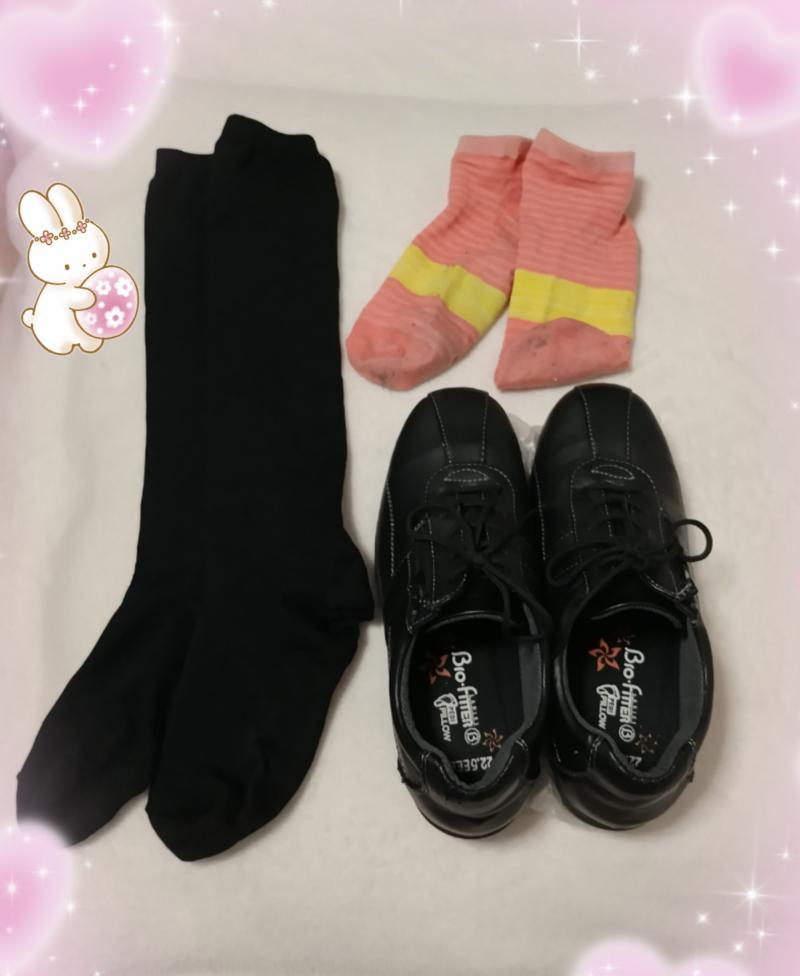 レア22.5cm雨の臭い靴♡ソックス2足つき