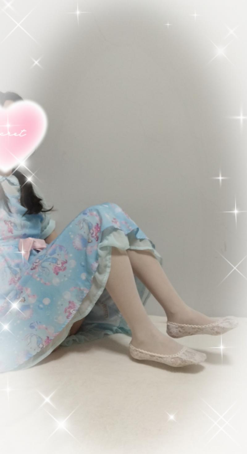 3点♡レースカバーと黒タイツとハイソックス