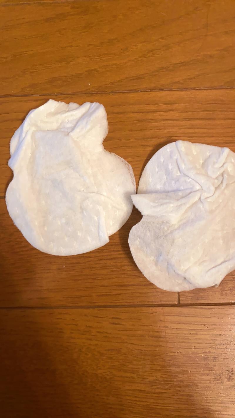 人妻のワキガ汗たっぷり吸った汗脇パッド