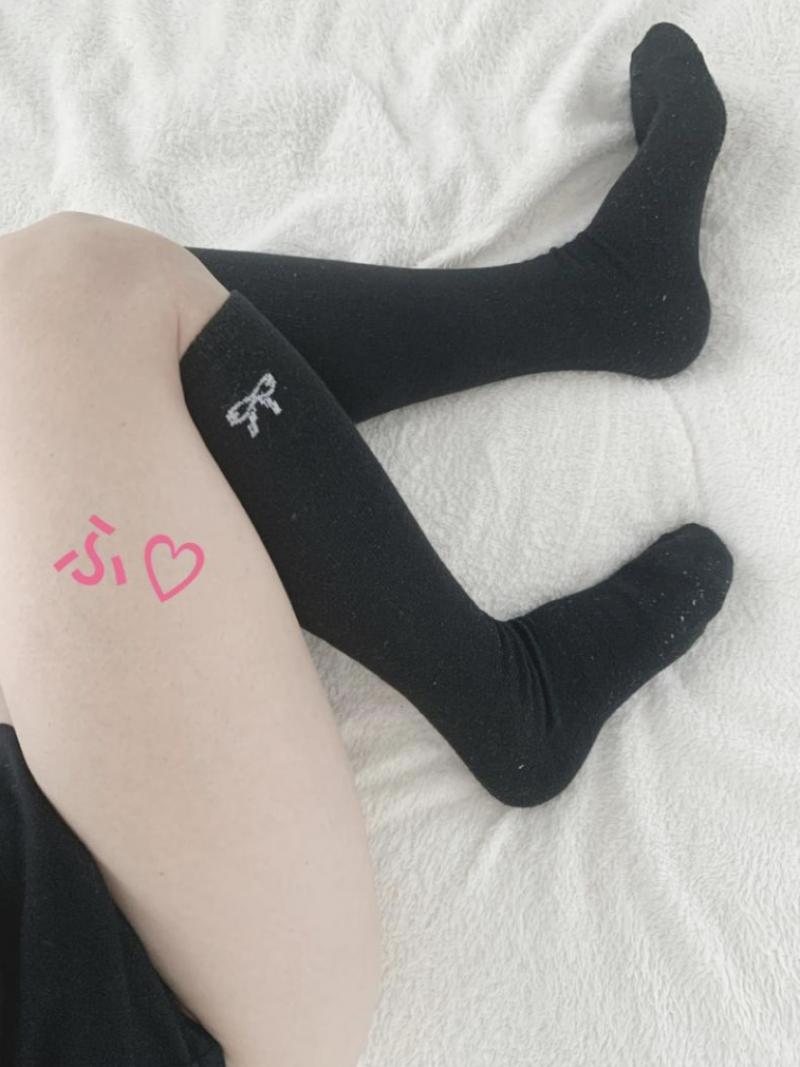 ●即日発送●たっぷり3日着用●蒸れすぎてくさすぎな黒のハイソックス●