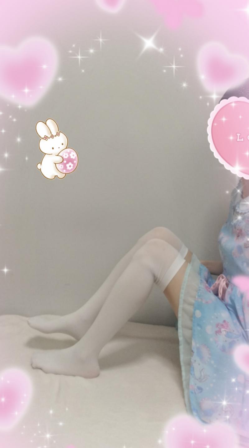 白ニーソと黒ニーソ2足セット♡