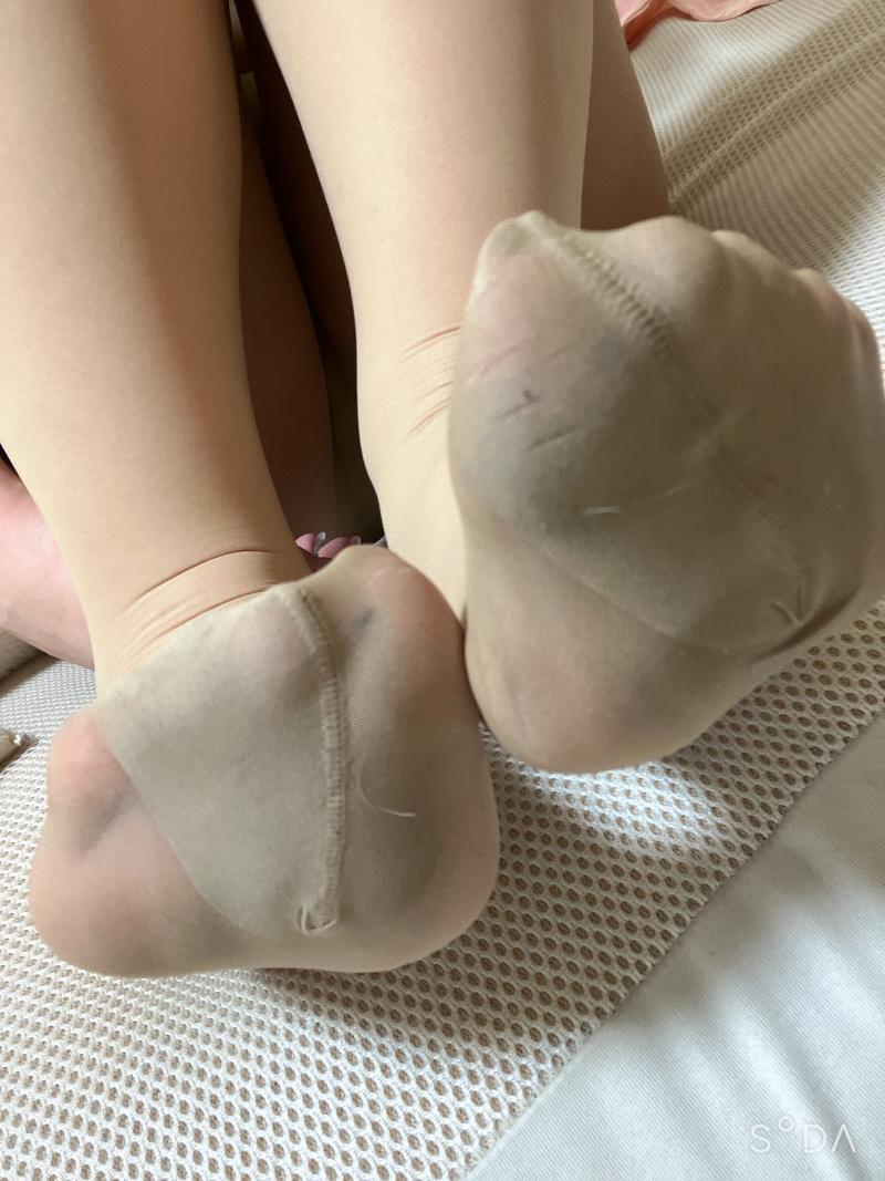 くさくさ!何日も履いた伝線ストッキング♡