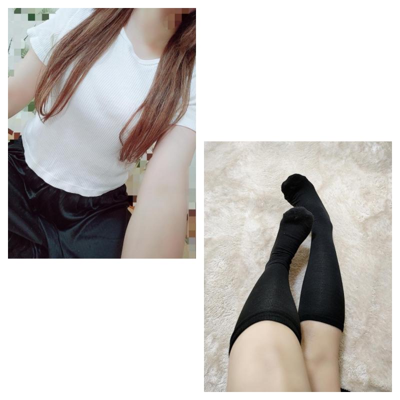 ３日連続着用ハイソックス＆３日連続着用Tシャツ♡