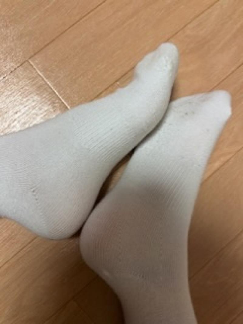 JKの時に履いてた白靴下♡