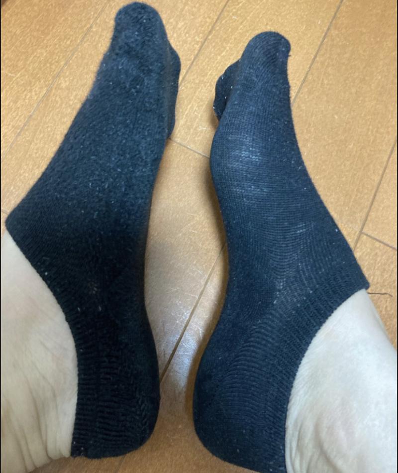 【3日履】クサクサ靴下黒