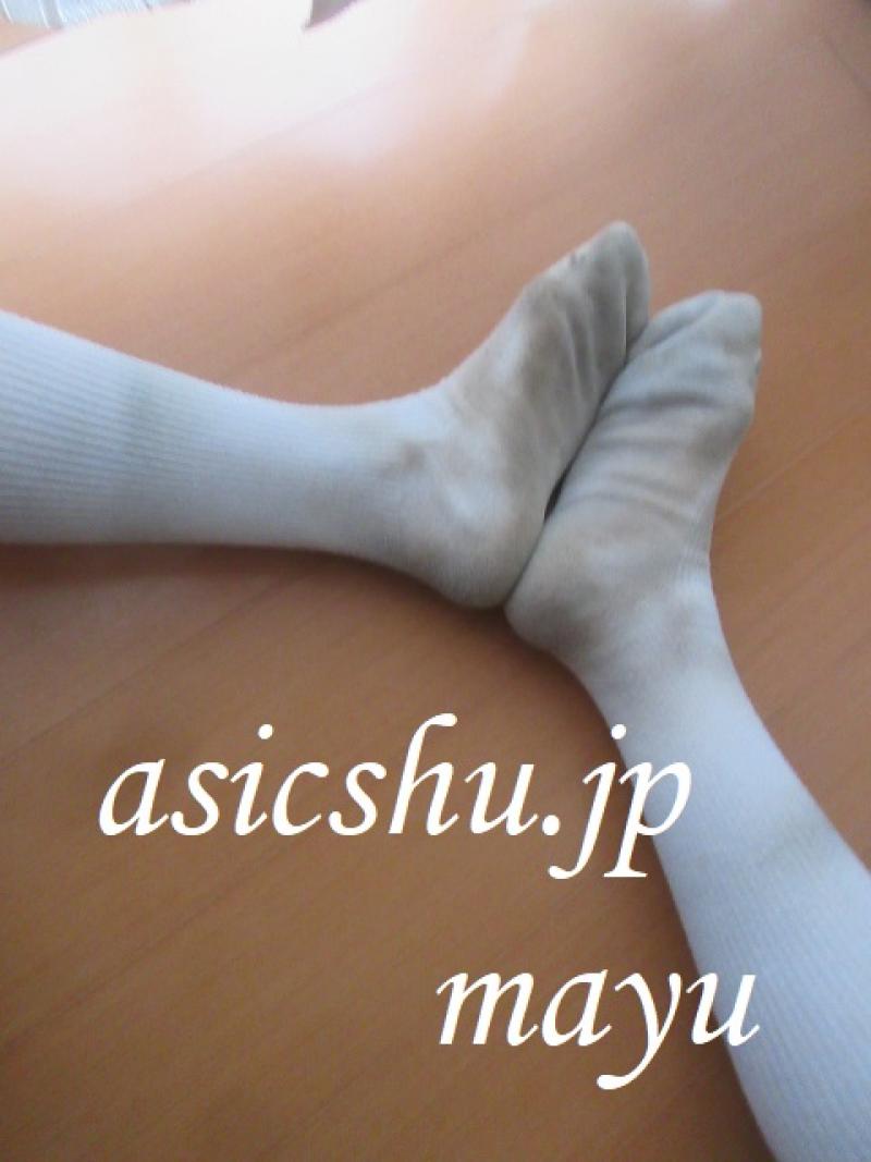 10日着用でツンと香ばしいニオイになったハイソックス