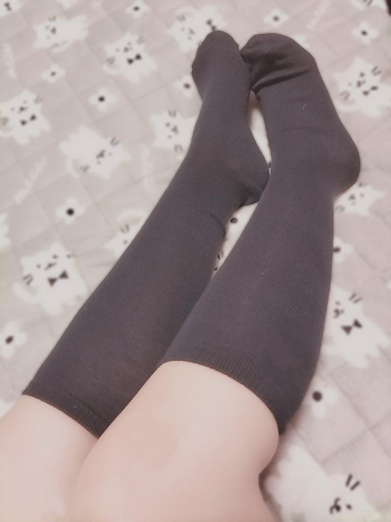 学生感たっぷりののハイソックス♡
