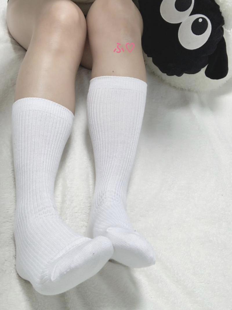 ●たっぷりブーツで3日着用●本気でムレムレでくっさい白の靴下●