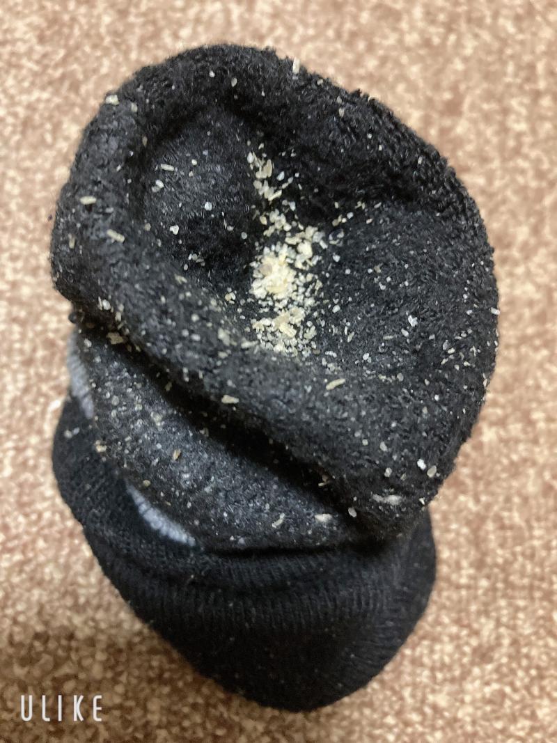 足垢カスたっぷりのくつ下の出品はこれで最後です