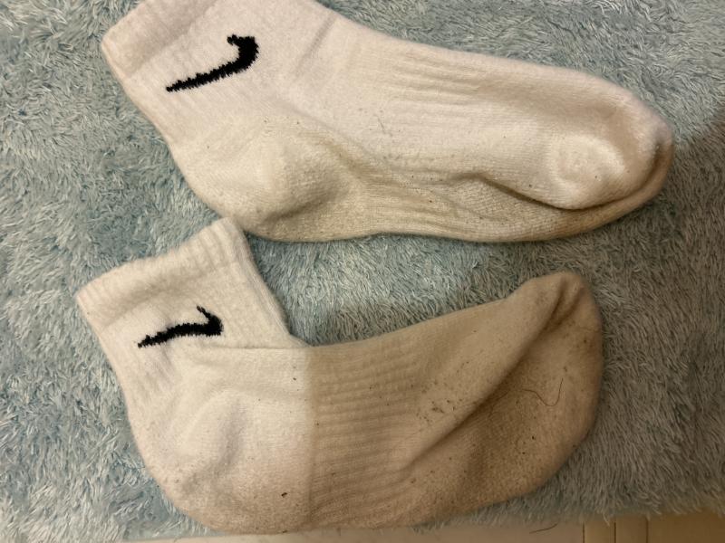 ナイキのくさい靴下