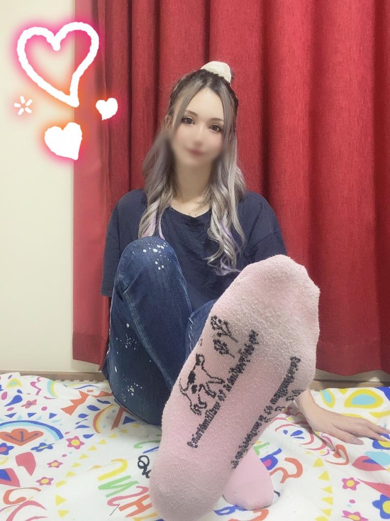 2日着用♡猫ちゃんピンクのくるぶし靴下