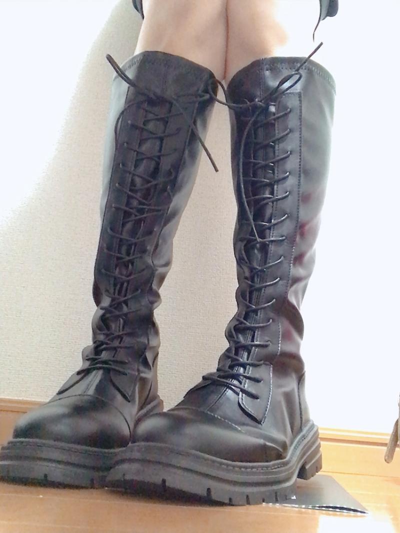 ブーツで3日履きます♡選べる足もの♡