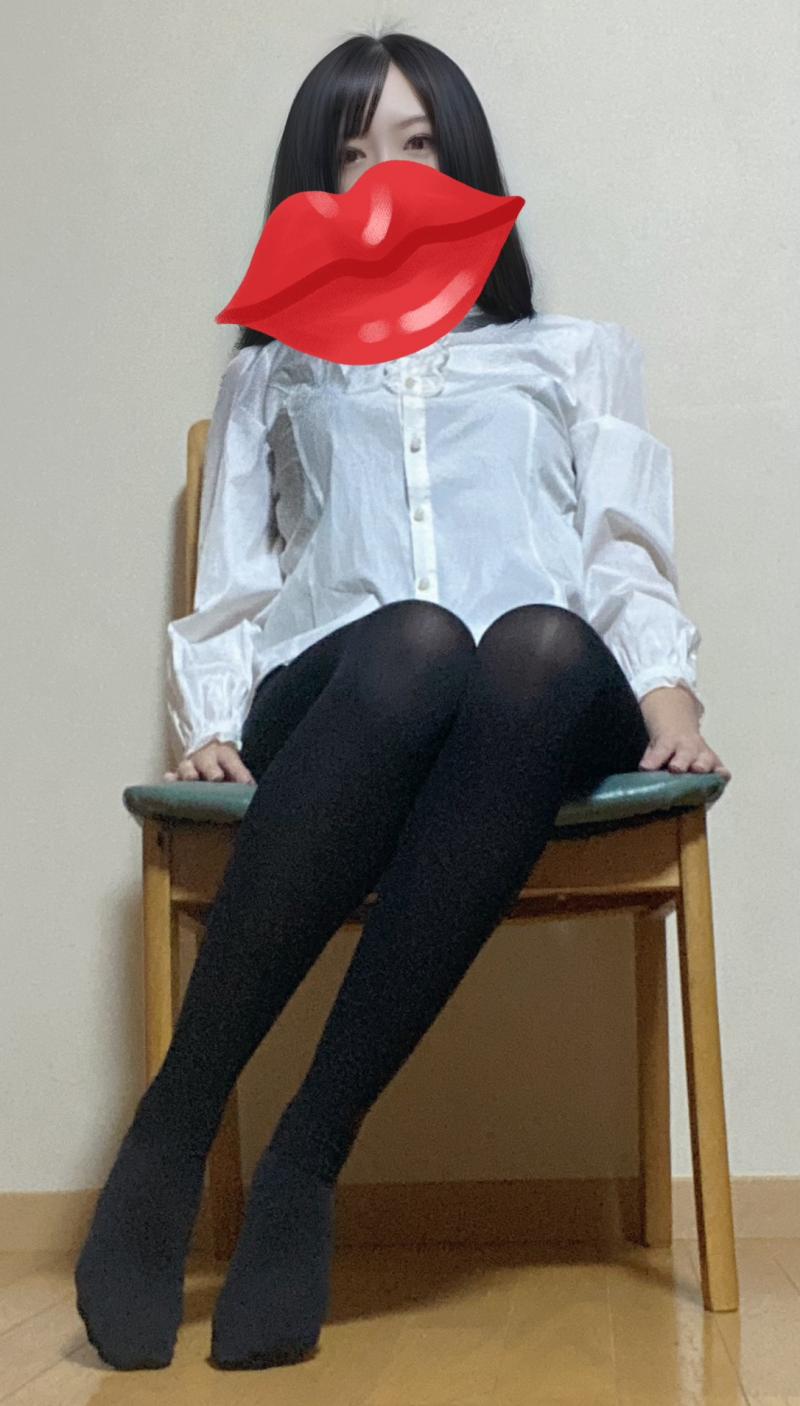 シンプルな黒ストッキング♡