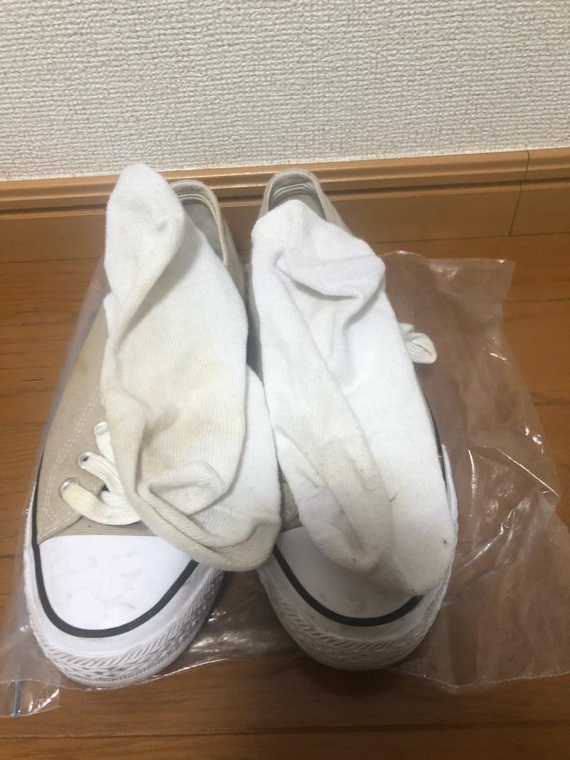 汗染みスニーカーと靴下♡