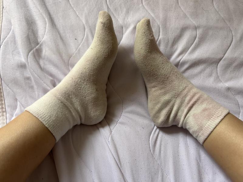 いっぱい愛用した靴下♡