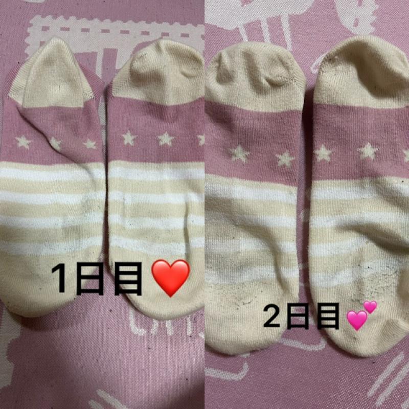 介護職の臭い靴下♡3日履き