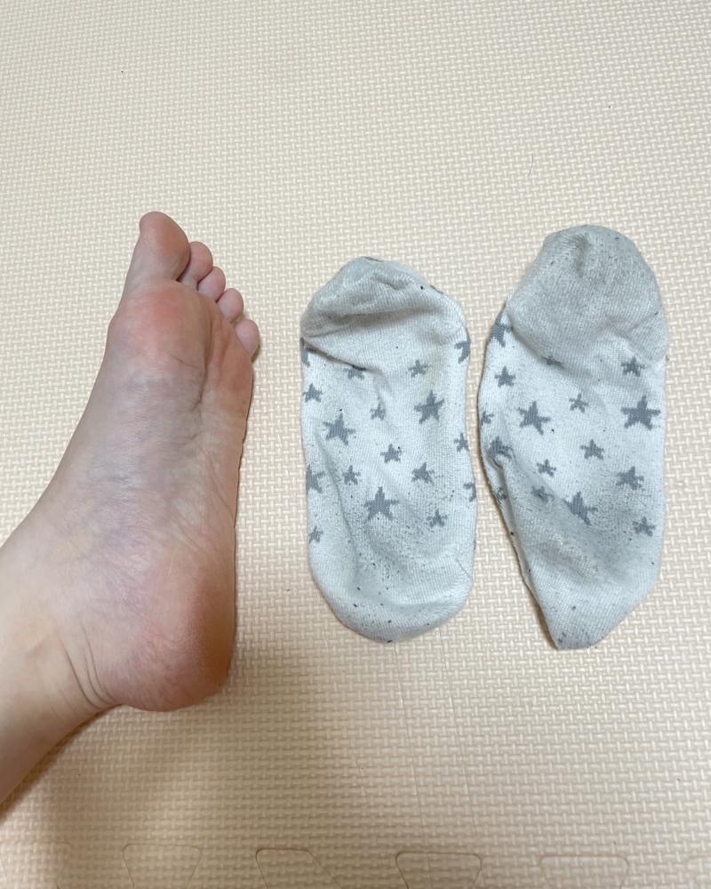 保育士の履いた激クサソックス