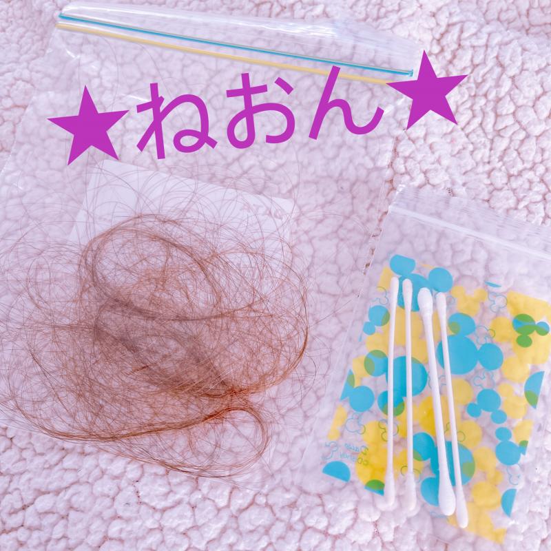 ■ブラッシングの髪の毛➕耳掃除綿棒■