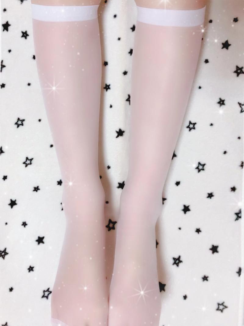 ♡５日着用♡ホワイトショートストッキング