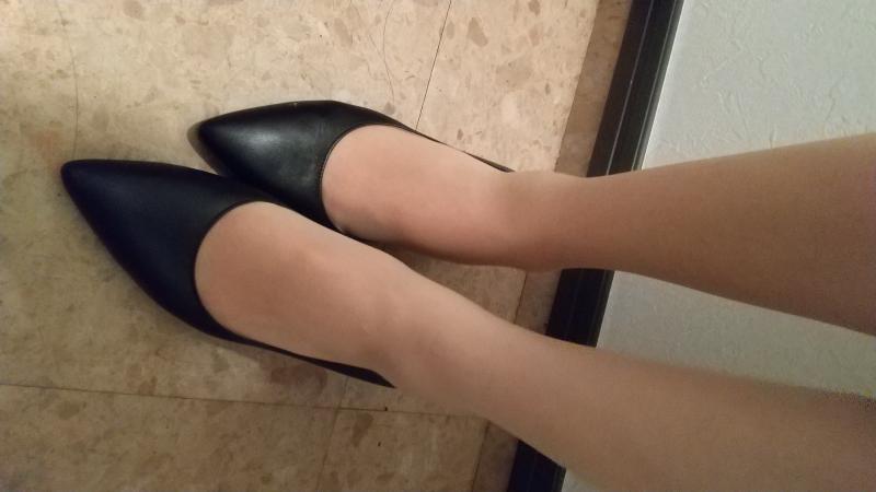 お仕事用の黒パンプス♡