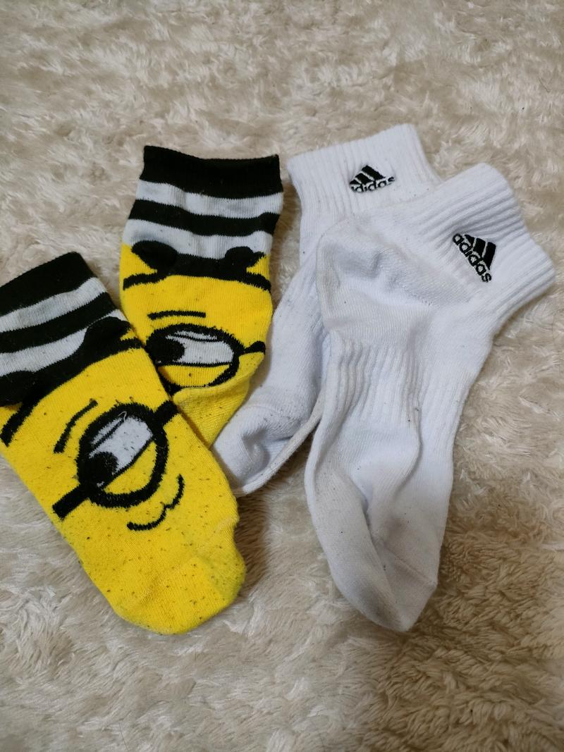 ５日連続着用adidasソックス＆５日連続着用ミニオンソックスセット♡