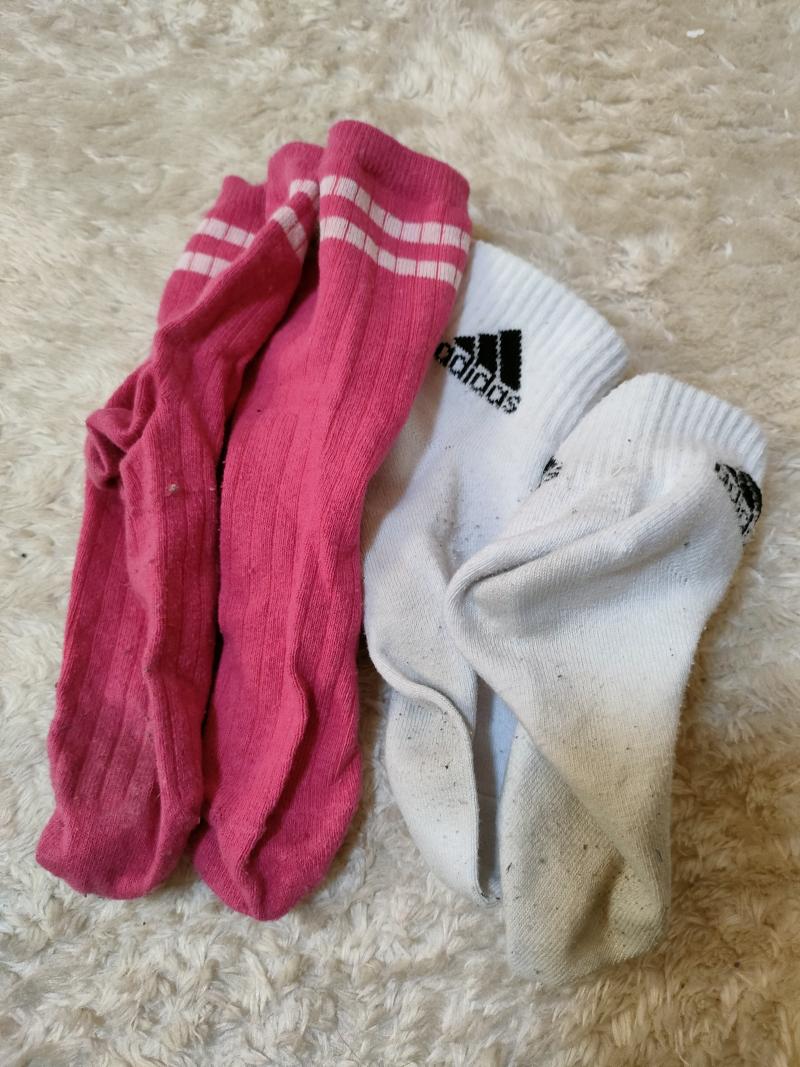 ５日連続着用adidasソックス＆５日連続着用ピンクソックスセット♡