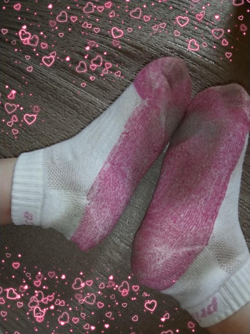 3日着用テニス靴下♡汚れ多めです(>_<;)
