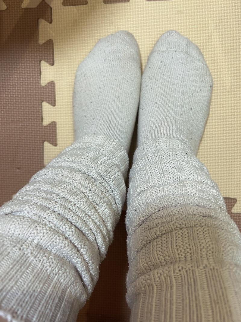 激レア！？汗たっぷりルーズソックス