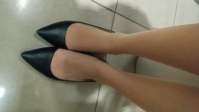 フラットパンプス♡お仕事で愛用しました(* >ω<)