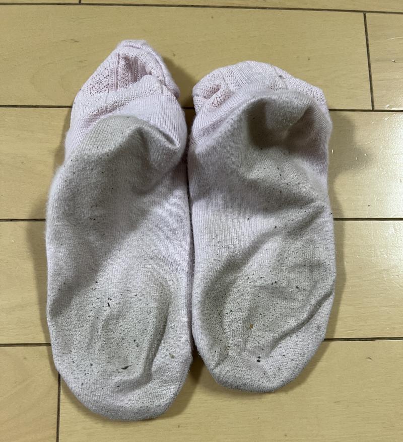 ◎5日履き◎足裏くっきり酸っぱ臭い靴下