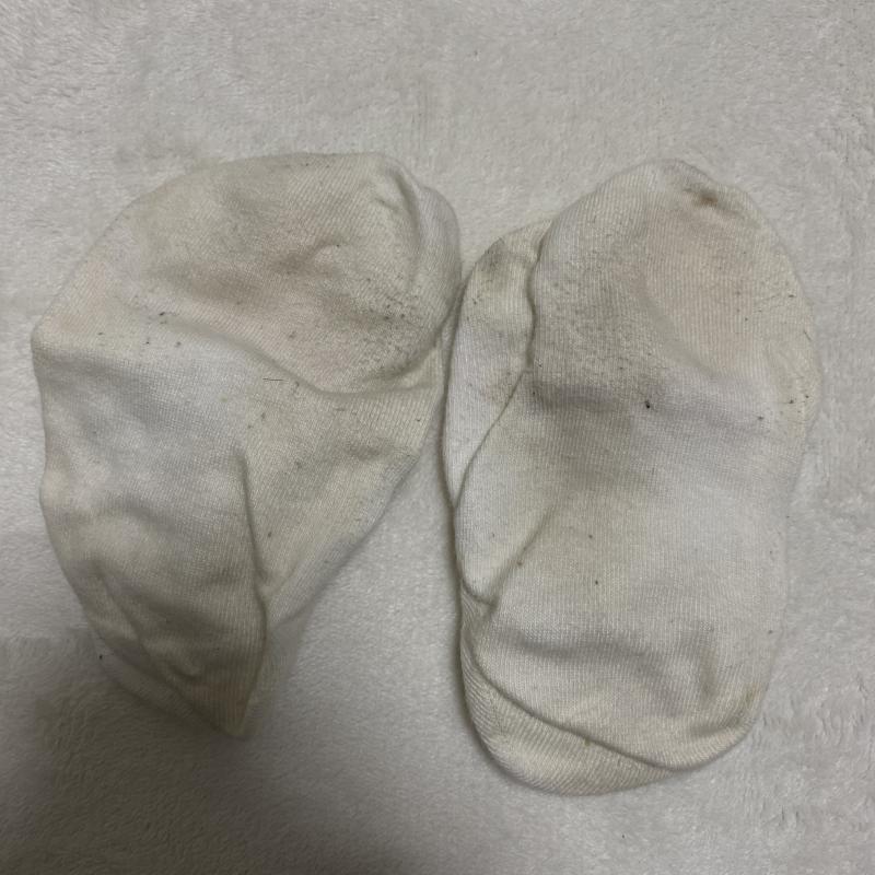 【激臭/2日連続着用済】追加で2日着用します。汗くさアンモニア刺激臭靴下