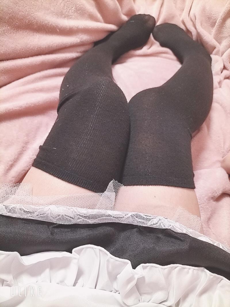 【冬限定おまけ付♪】ブーツでムレたメイドさんの黒ニーソ♡