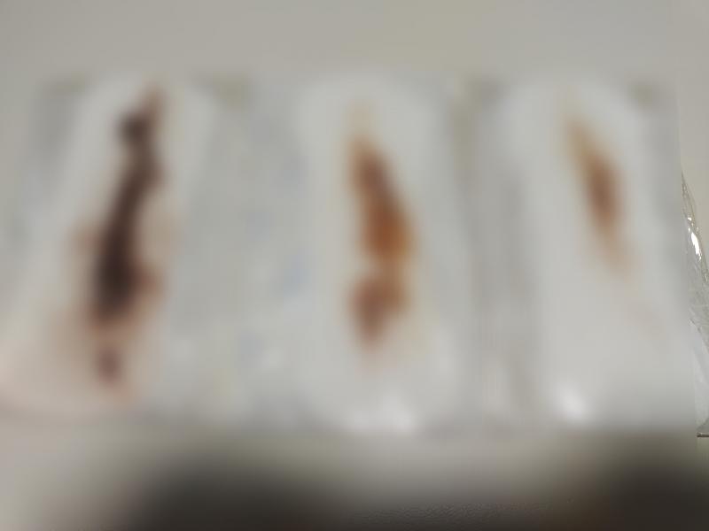 【20～25日着用分】体液フルコンプ？！全て24時間密着///生理後のおりものシート５枚+欲しい人にだけ秘密のオマケ付き♡