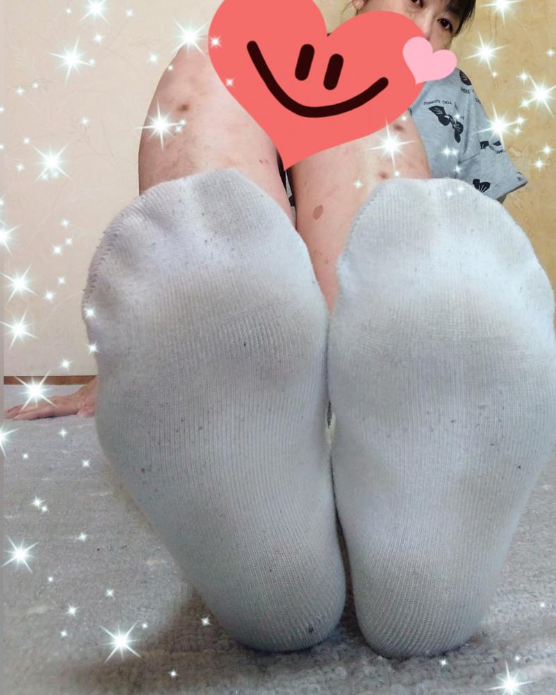 3日着用♡CONVERSE白ソックス