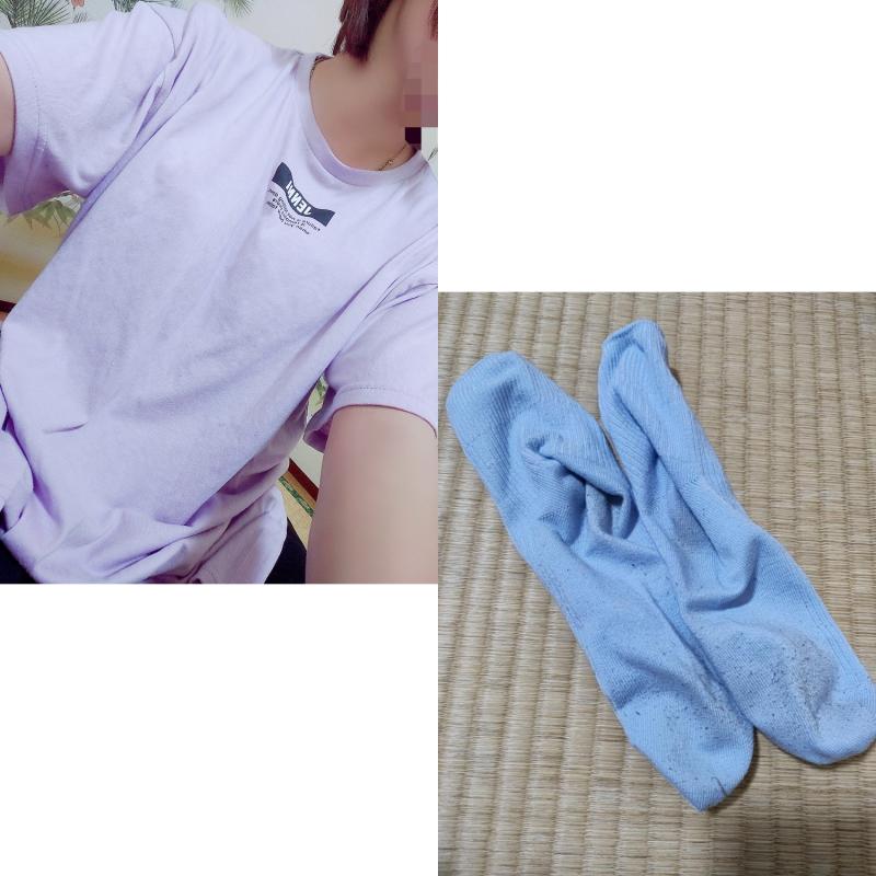 ５日連続着用ソックス＆Tシャツセット♡