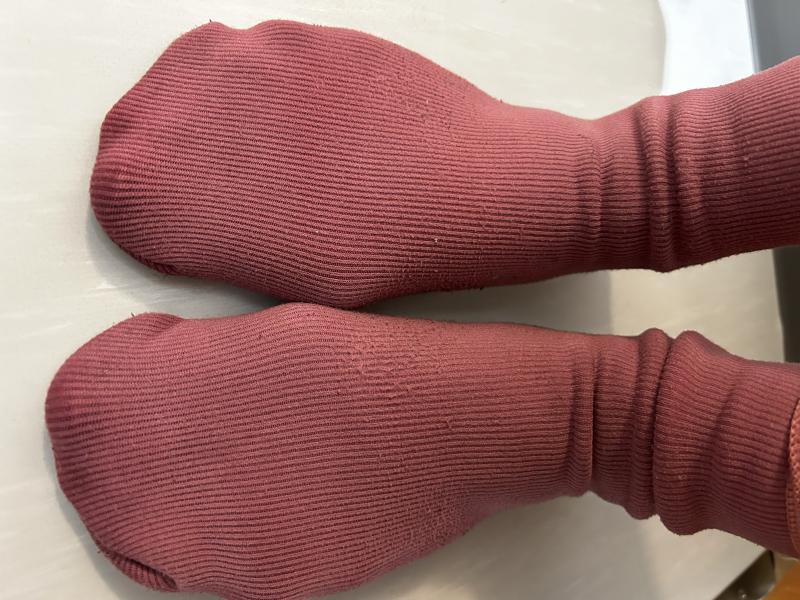 【気絶注意】臭さ保証臭すぎくつした