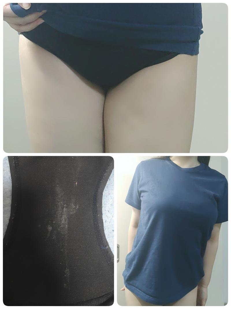 セット最終SALE★濃厚わきが臭Tシャツ&蒸れパンティ