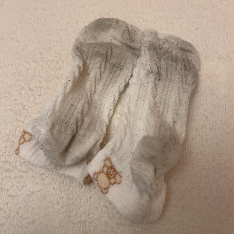 3日間使用感満載ダンスレッスン靴下♡
