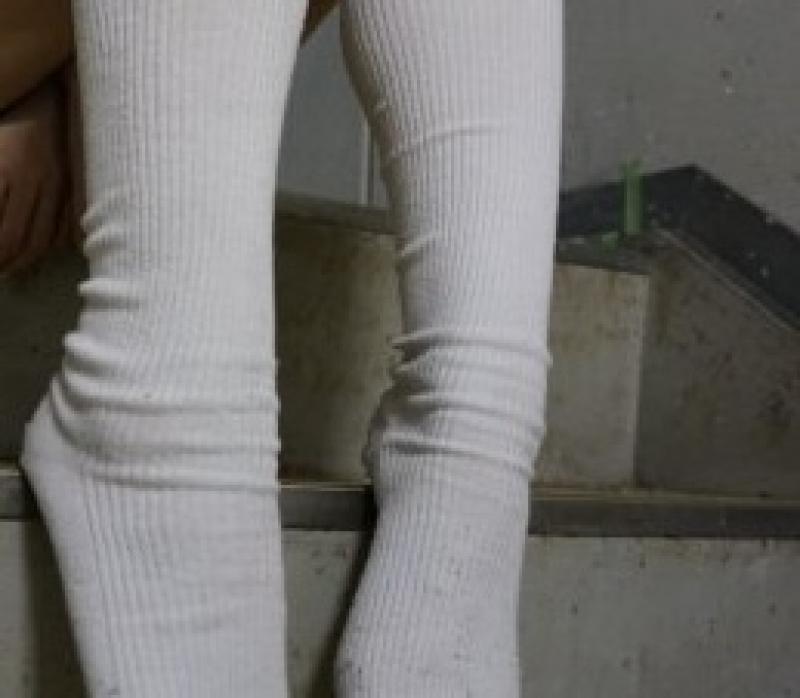 ♡ミドル丈の白ソックス♡