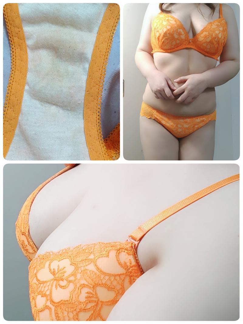 連続着用わきが臭ブラ＆パンティのセット