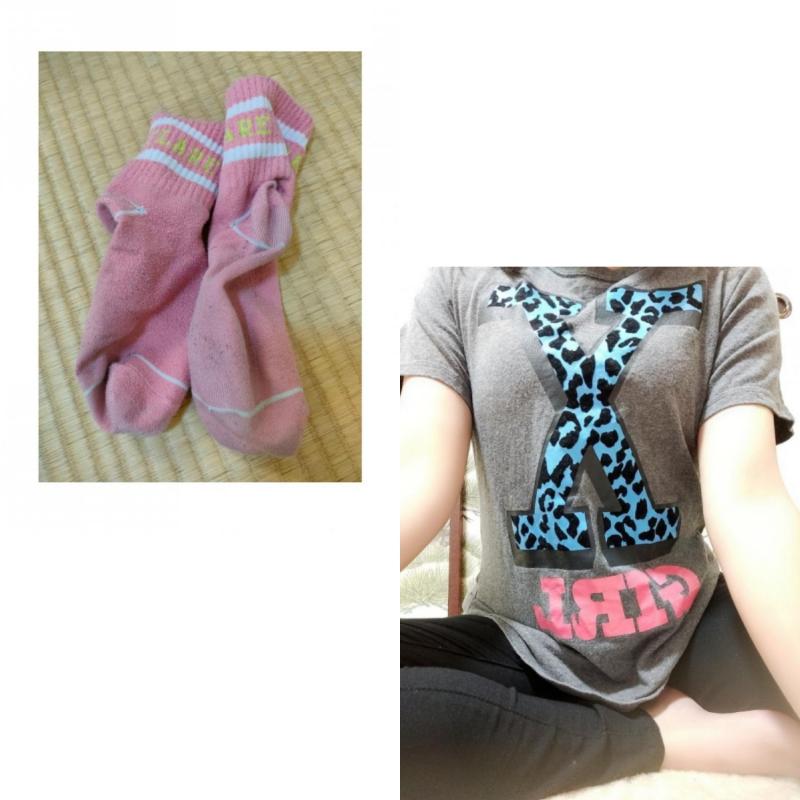 ５日連続着用ソックス＆Tシャツセット♡