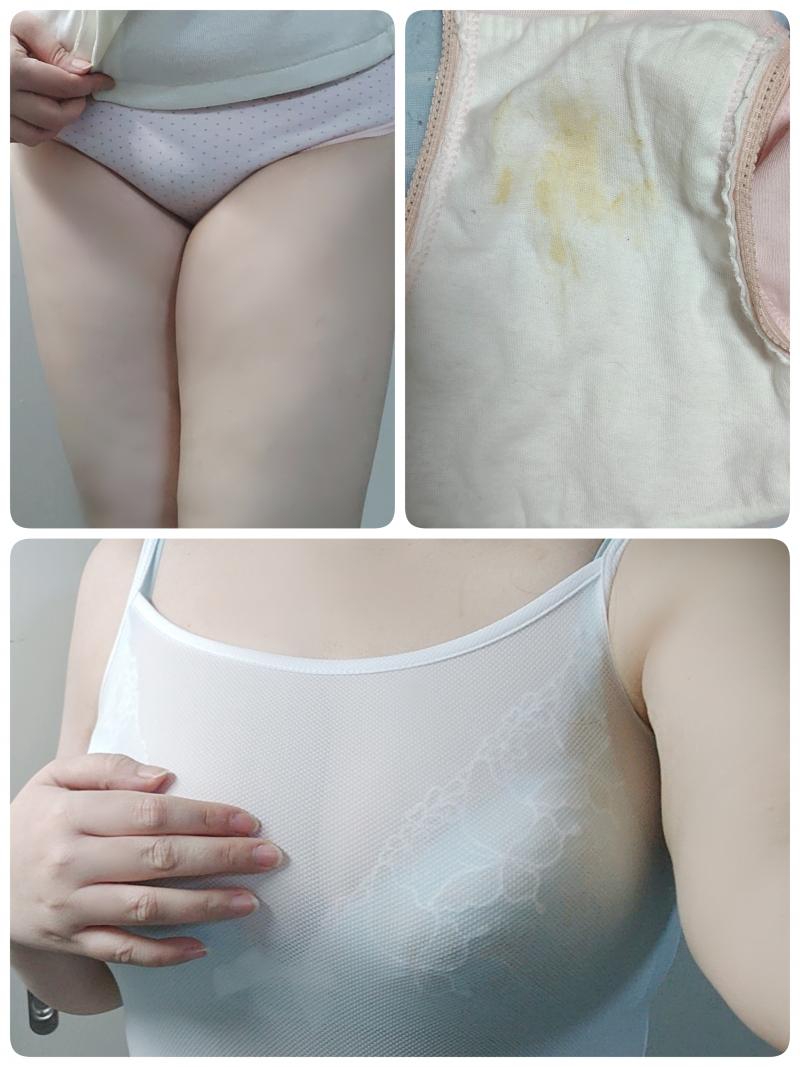 セットSALE☆濃厚わきが臭キャミ&蒸れおま◎こパンティ