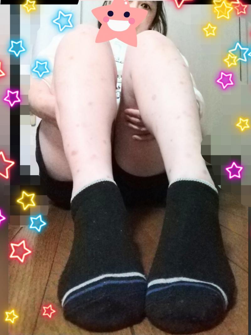 3日着用でくさくさ♡黒のスニーカーソックス