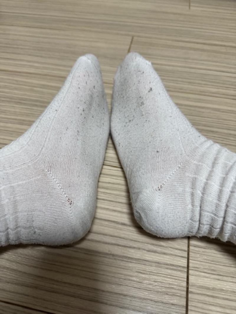 美容師の2日履き白ソ♡
