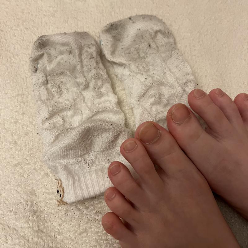ダンスでムレムレ靴下♡