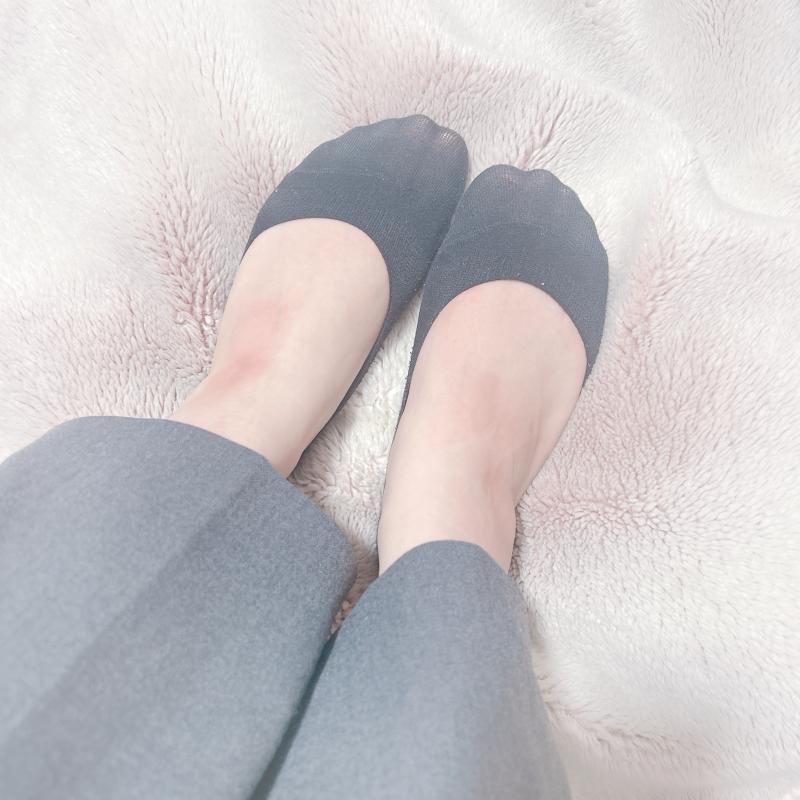 お仕事頑張った日の靴下