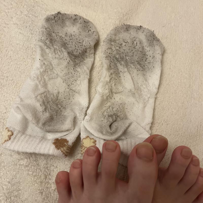 履きすぎ注意♡使用感満載靴下♡