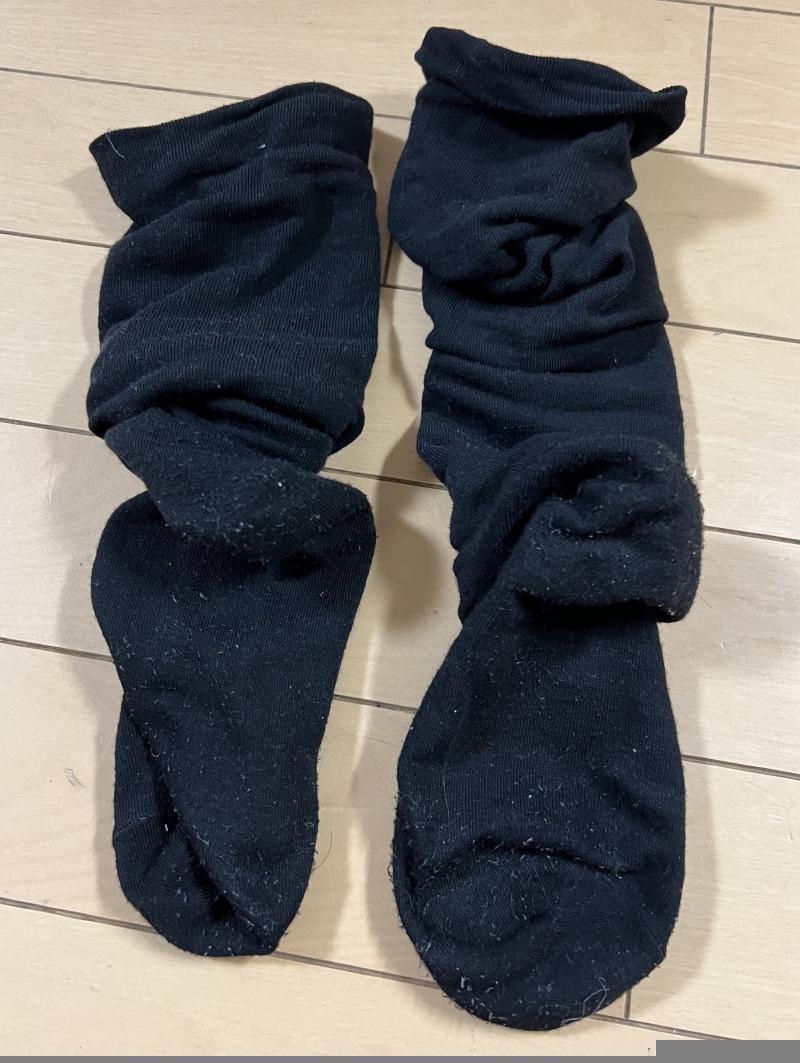 ◎3日履き◎汗じっとりハイソックス