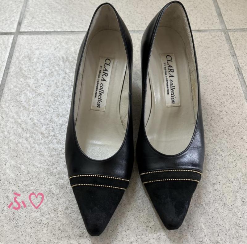 ●お気に入りの通勤で履いてる臭めな黒のパンプス●