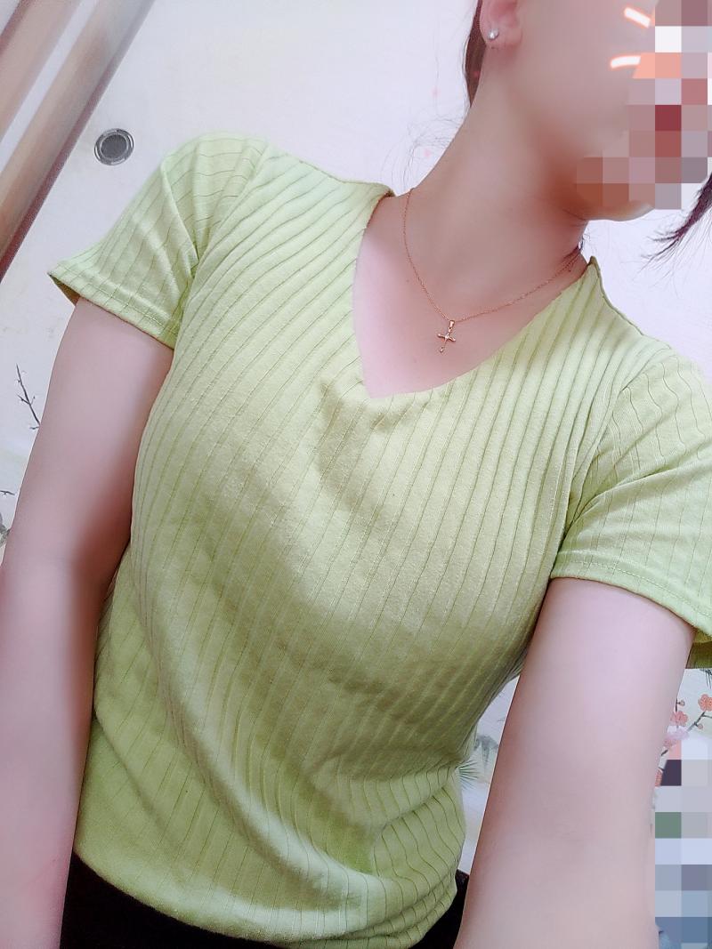 脇に密着！１週間連続着用Tシャツ♡